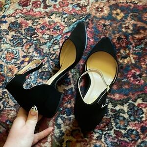 Lulu's Black Heels Classic Elegance
